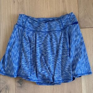 All in Motion Heathered Blue Skort